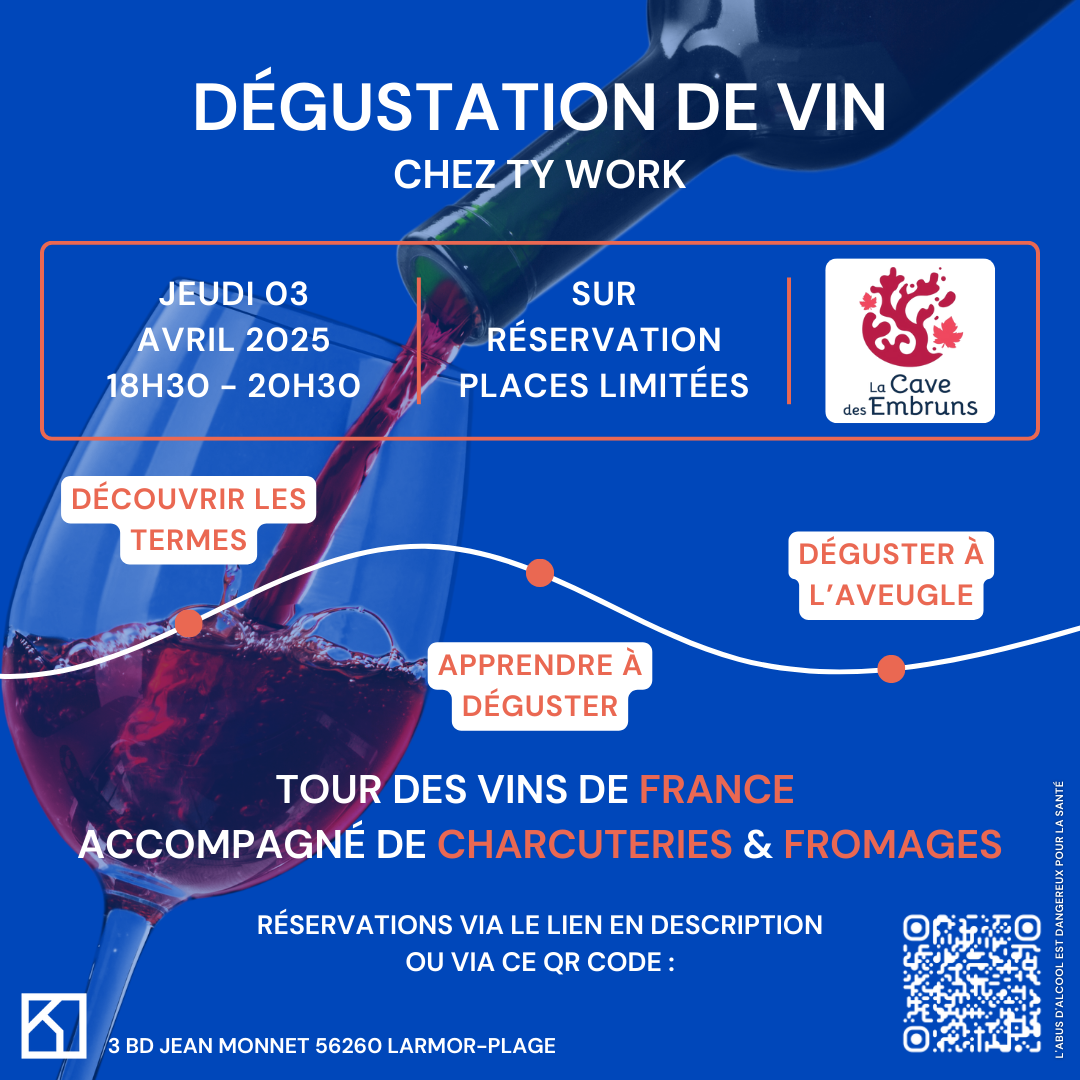 Dégustation de vin chez Ty Work